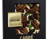 Σοκολάτα chocoMe λευκή με φρούτα και ξηρούς καρπούς 50γρ