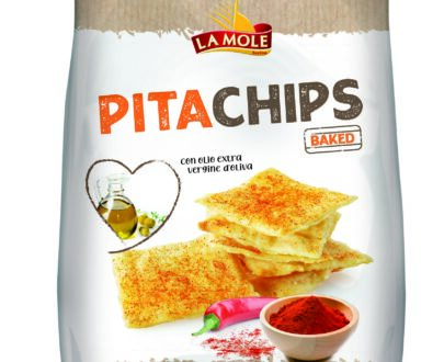 pita chips με γεύση πάπρικα