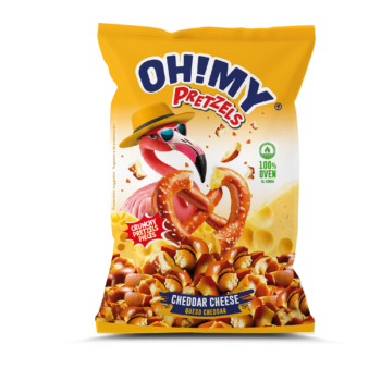 pretzels με γεύση τυρί