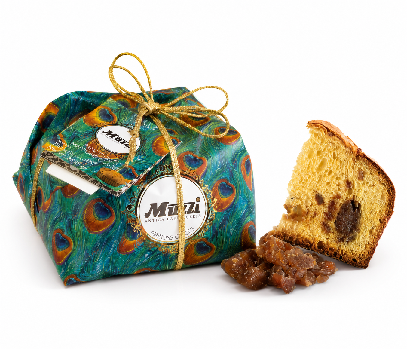 Panettone Κάστανο-Muzzi 750γρ
