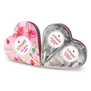 lovare τσαι σε σχήμα καρδιας σε δυο υπέροχες γεύσεις!